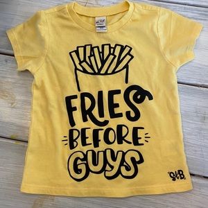 Fries Before Guys Toddler Tee